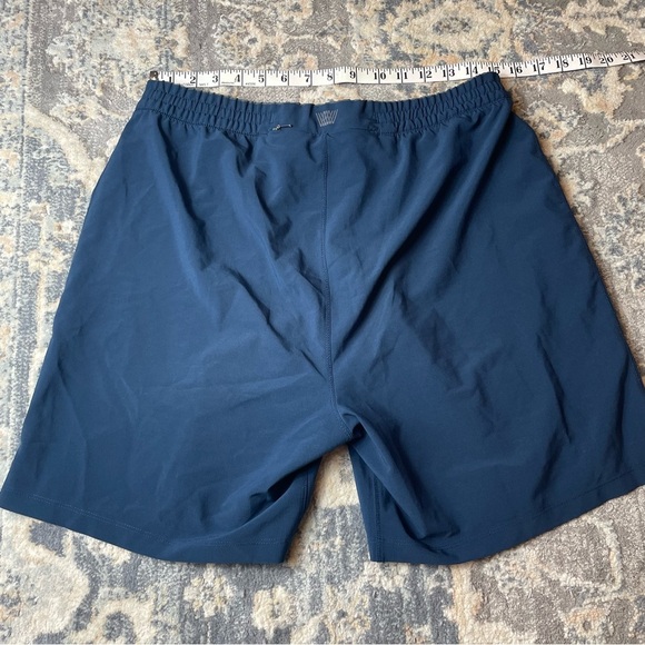 Mack Weldon Blue Shorts - Picture 2 of 4